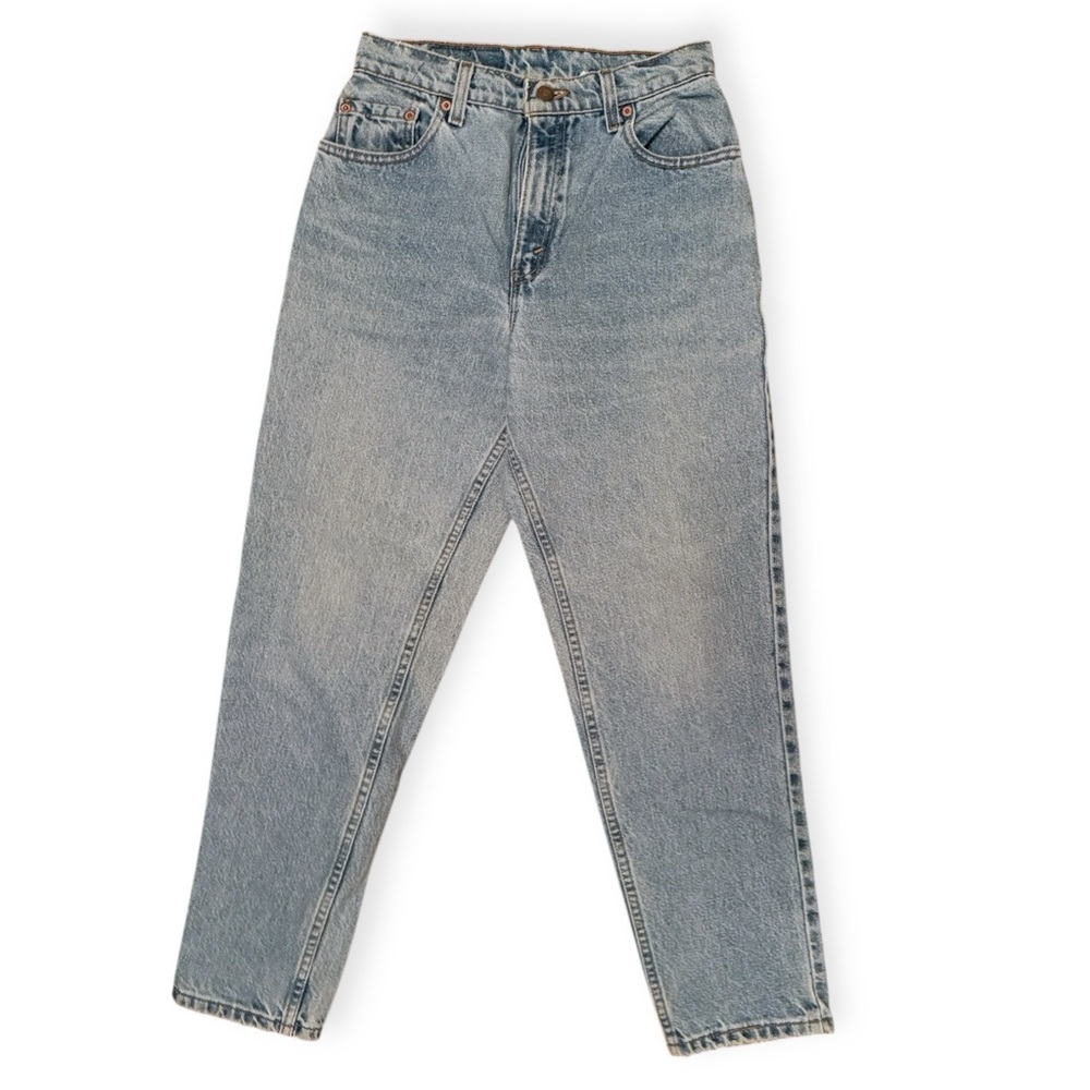 Levi’s 551 Jeans Women Size 6P Petite Light Blue Relaxed Fit Tapered Vintage